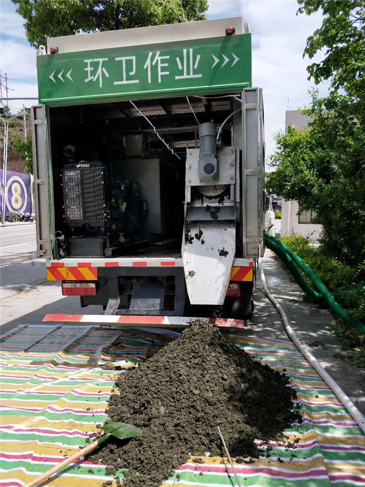 天涯镇淤泥干湿分离