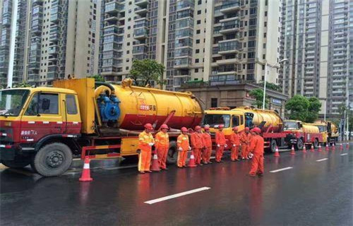 天涯镇市政管道清淤